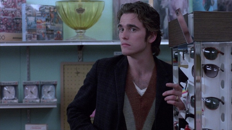 Bob Hughes in a drugstore in Drugstore Cowboy