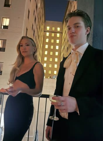 Kate Hudson with her son Ryder at the Oscars 2026 after-partyCredit: Instagram/Kate Hudson