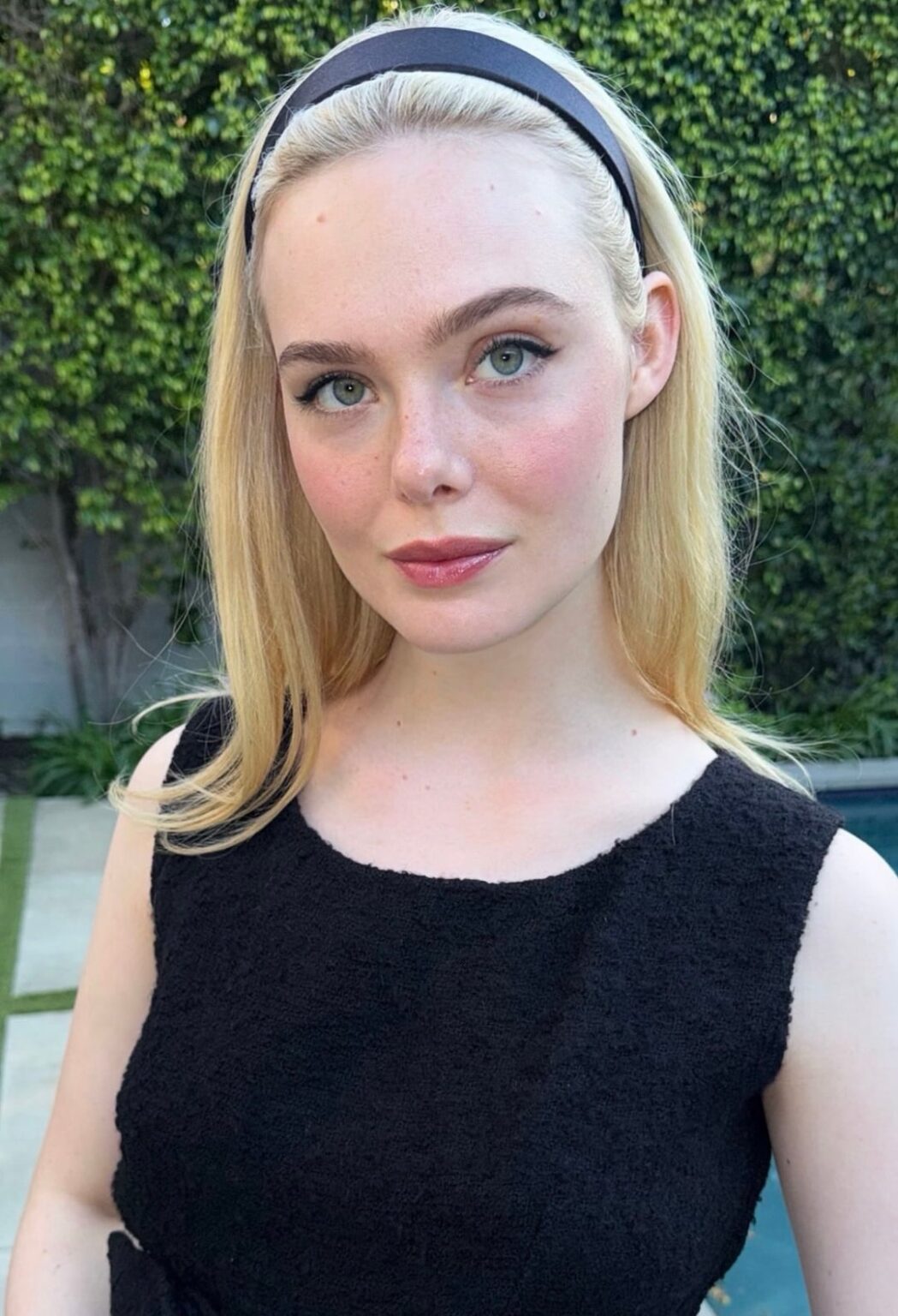 Elle Fanning in vintage Balenciaga from Paris 1957 at Margo's Got Money Troubles Press Tour - March 13, 2026