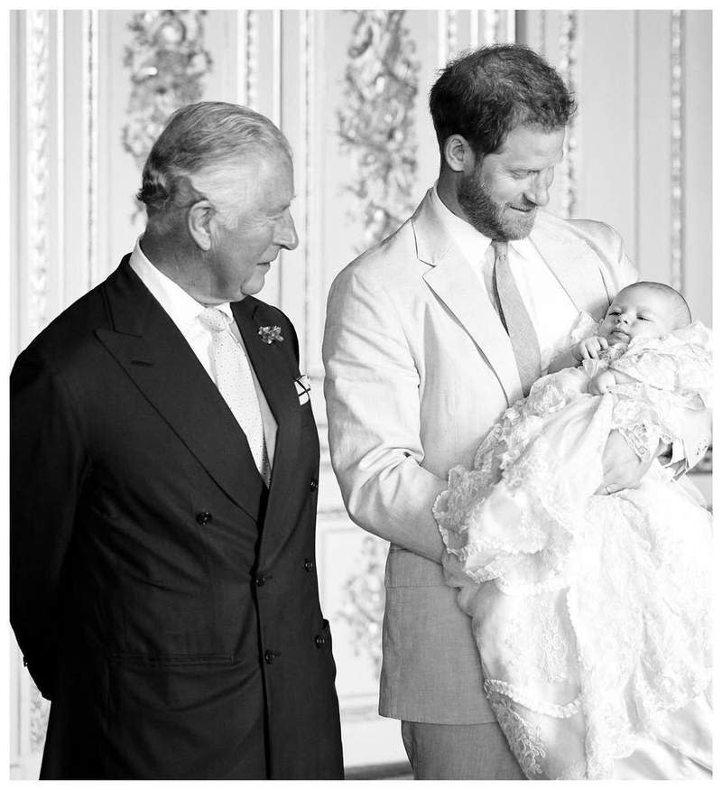 King Charles and Prince Archie | Source: CHRIS ALLERTON