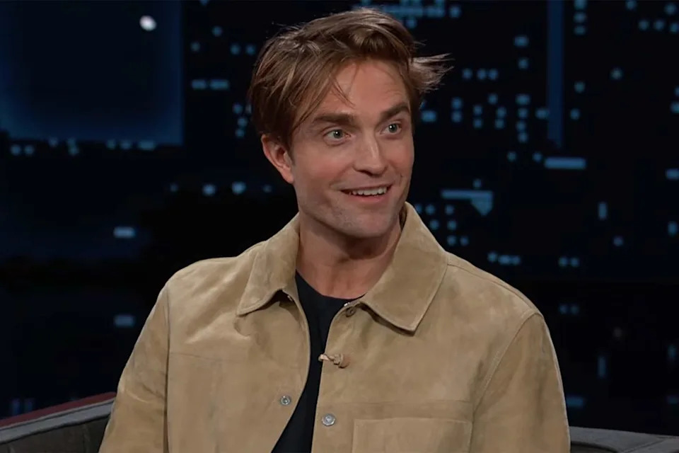Robert Pattinson on 'Jimmy Kimmel Live' on March 19Credit: Jimmy Kimmel Live/Youtube