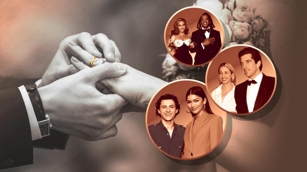 Secret celebrity weddings from Zendaya and Tom Holland to Scarlett Johansson, George Clooney, Beyonce & Jay Z