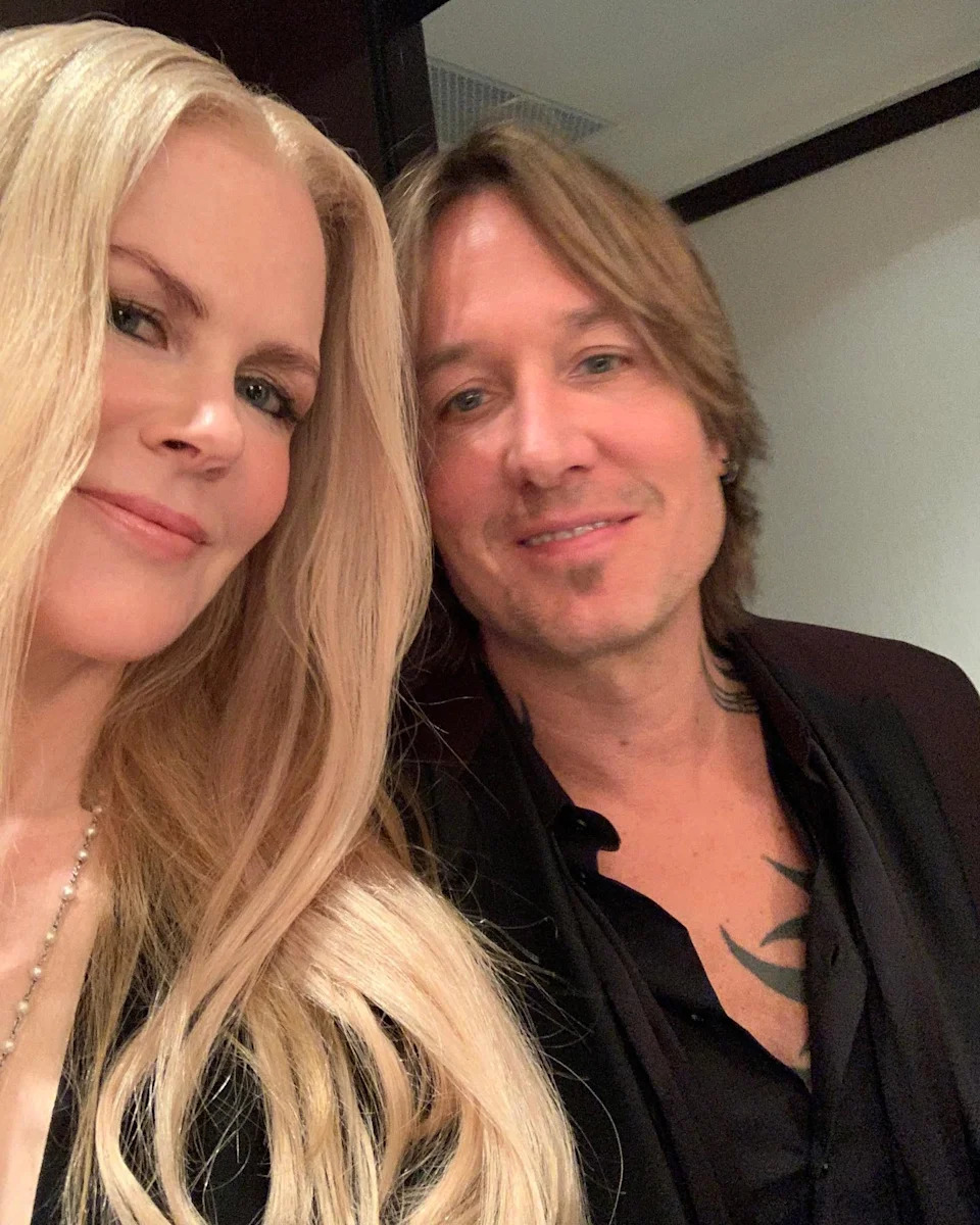 Meanwhile, Kidman split from Keith Urban (pictured together in a selfie) in September after 19 years of marriage. nicolekidman/Instagram