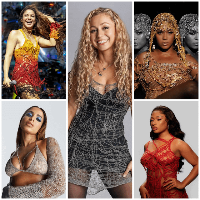 Designer highlight: Natalia Fedner is the designer who is making the Chainmail outfits for all your favourite popstars