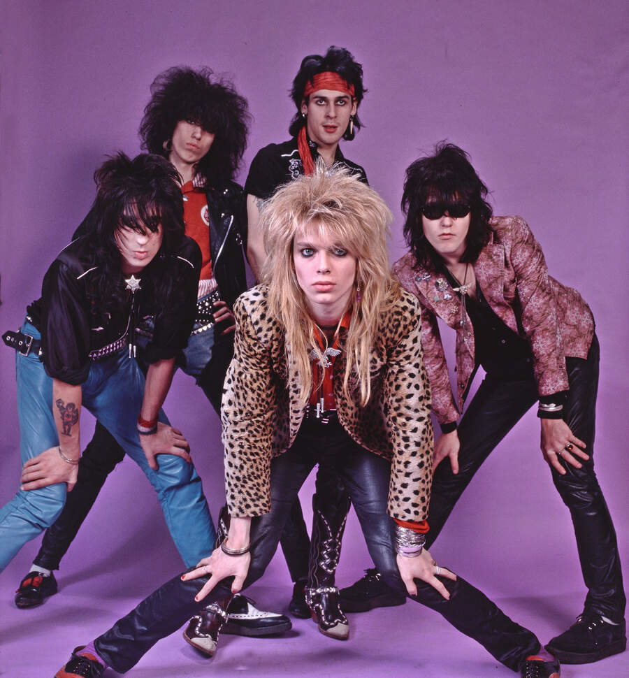 Hanoi Rocks studio portrait
