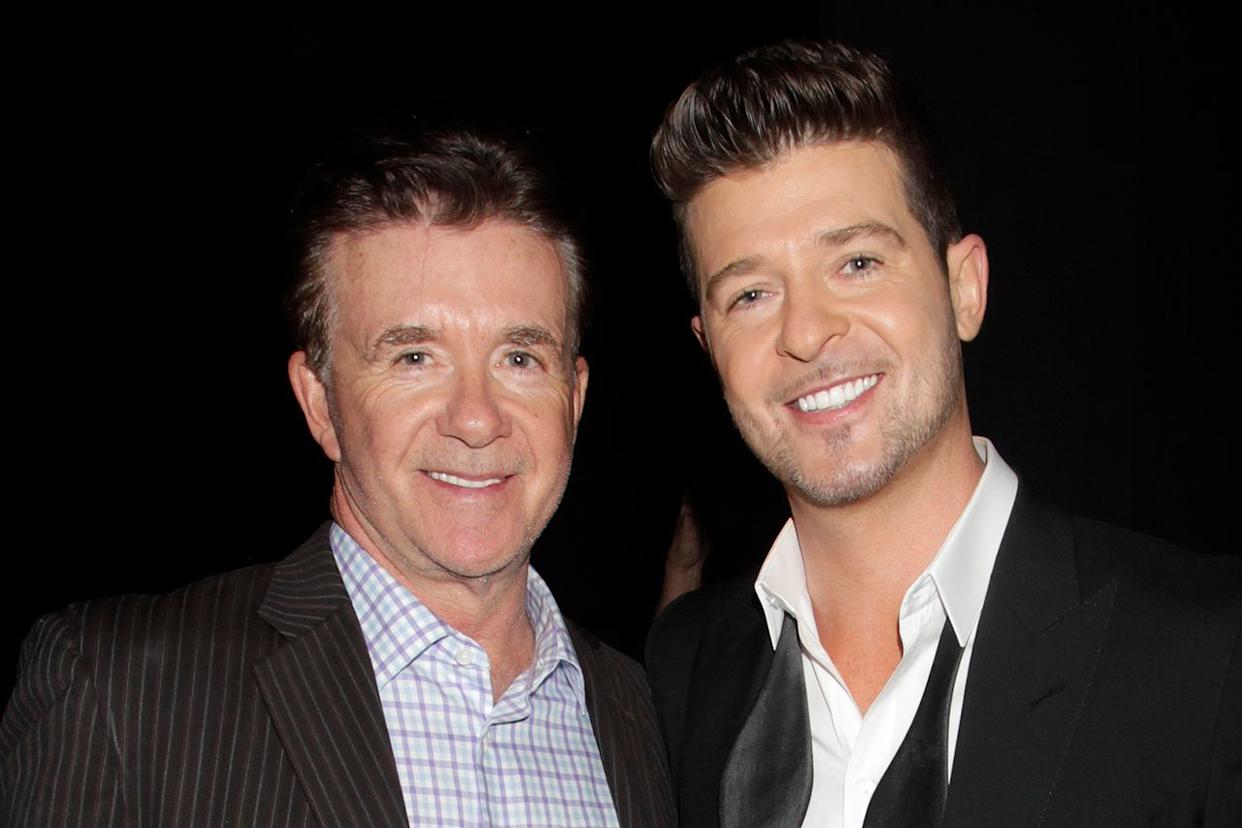 Alan Thicke and Robin ThickeCredit: Francis Specker/CBS via Getty