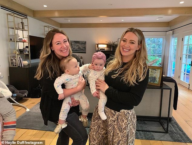 On Sunday, the Mature songstress tearfully opened up about her estrangement from her big sister Haylie Duff (L), whom she hasn't been pictured with since 2019 and inspired her song We Don't Talk