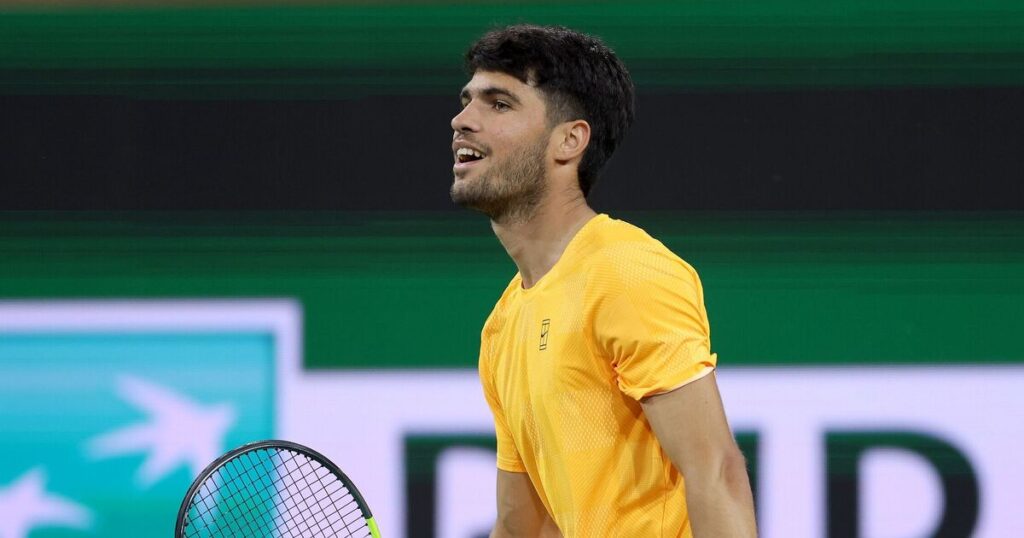 Carlos Alcaraz leaves Dua Lipa looking unimpressed at Indian Wells – Tennis – Sports Carlos Alcaraz leaves Dua Lipa looking unimpressed at Indian Wells - Tennis - Sports