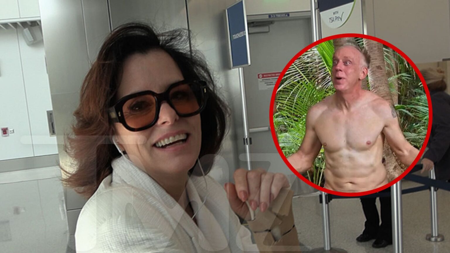 Parker Posey Reveals the Secret Behind Mike White's 6-Pack Abs
