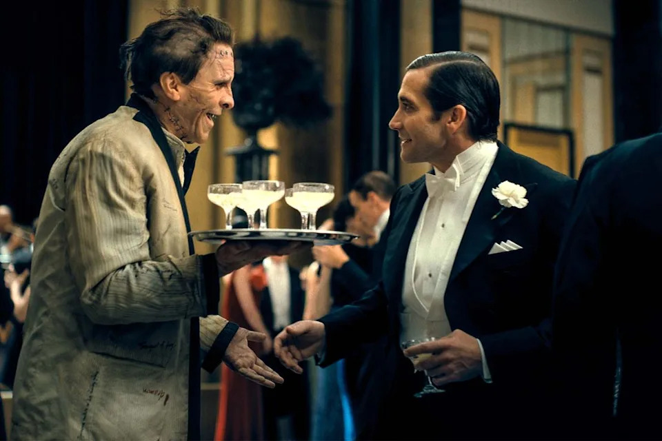 Christian Bale and Jake Gyllenhaal in The Bride!Credit: Courtesy of Warner Bros. Pictures