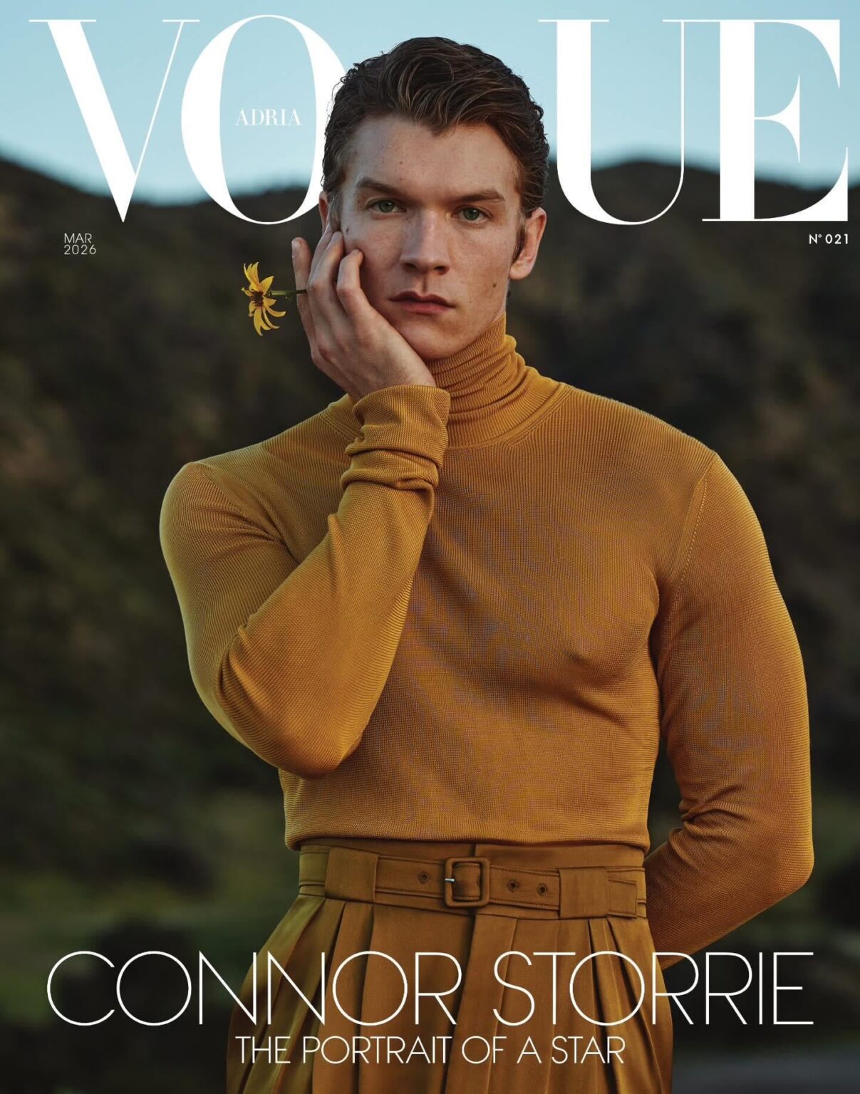 Connor Storrie is VOGUE Adria cover star Connor Storrie is VOGUE Adria cover star