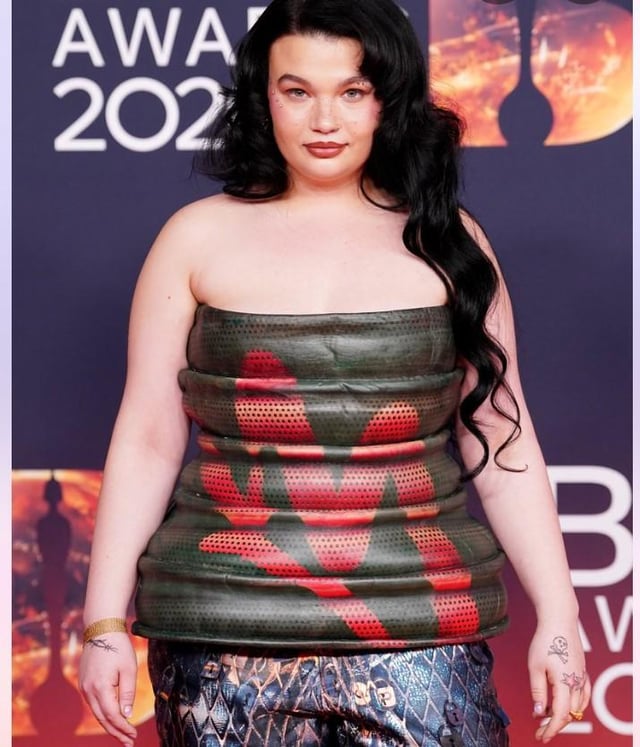 Lola Young at 2026 Brit Awards Red Carpet