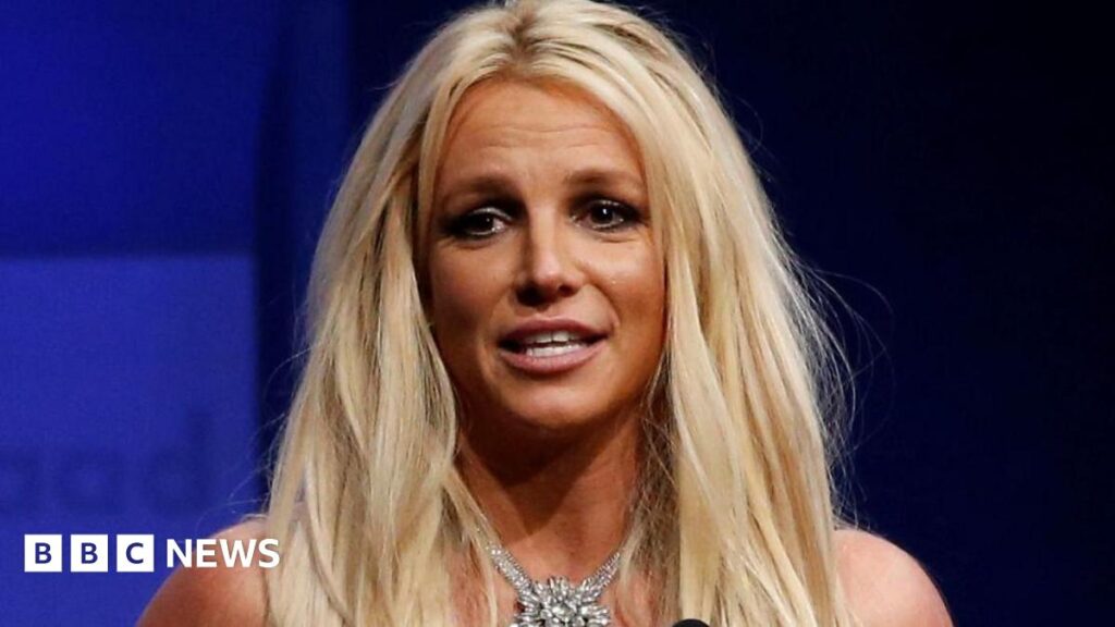 Britney Spears pictured in 2018
