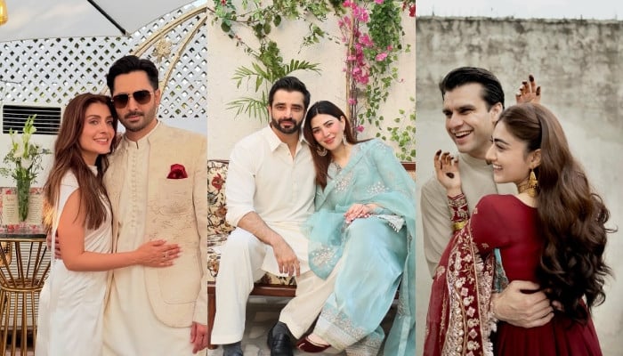 Celebrities set couple goals with loved-up Eid ul Fitr celebrations