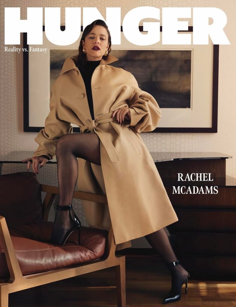Rachel McAdams for Hunger Magazine | Photographer Andrew Yee | Stylist Alicia Lombardini