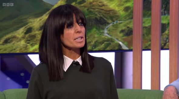 Claudia Winkleman on 'The One Show'