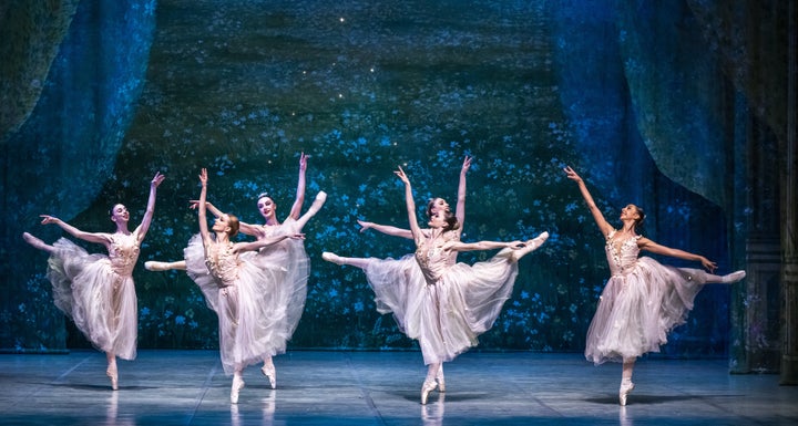 Dancers rehearse the ''Nutcracker'' in Ankara, Turkey. The ballet tells the story of a doll given as a gift to an 11-year-old girl at a New Year's Eve party, which turns into a prince. It's one of the most staged ballets in the world.
