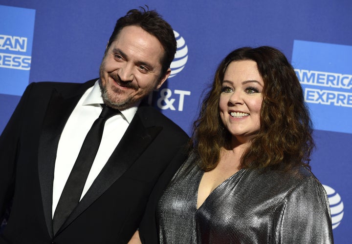 Ben Falcone and Melissa McCarthy in January 2019
