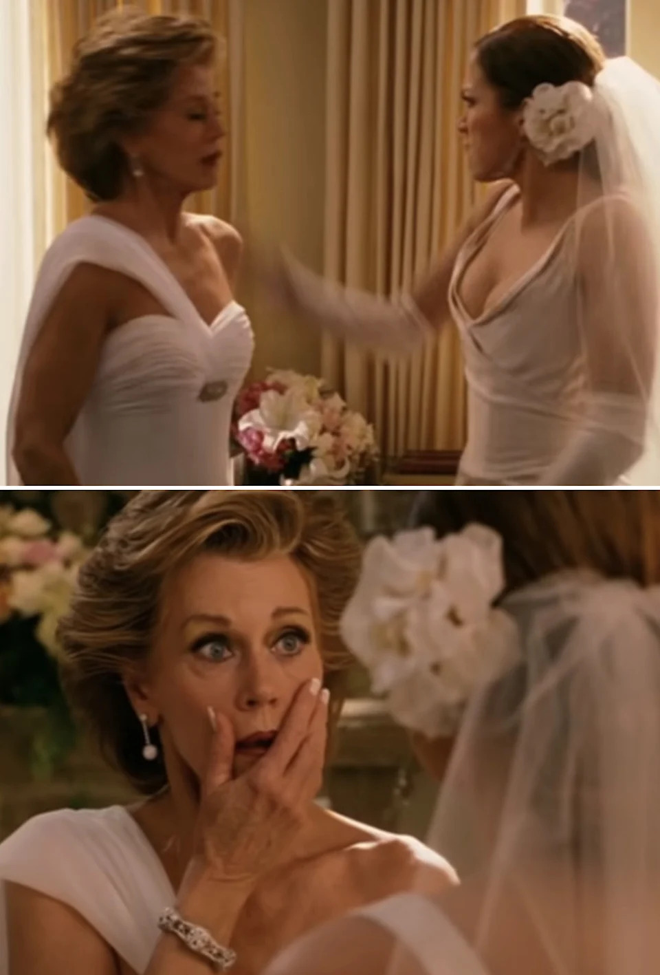 Fonda and Lopez in "Monster-in-Law"