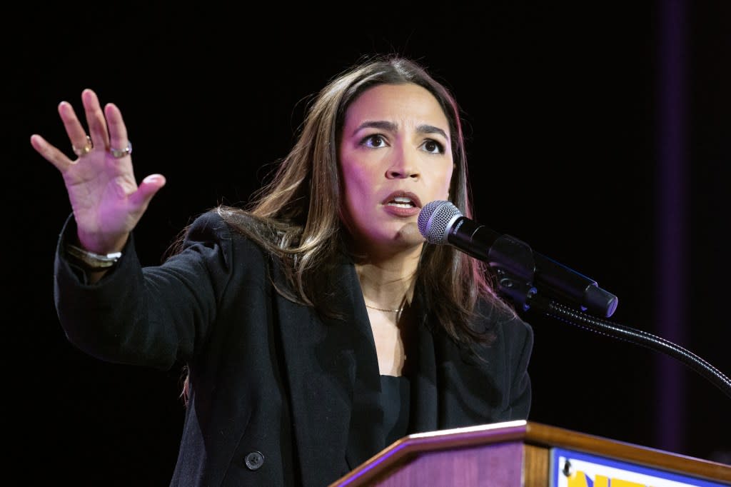 Ocasio-Cortez shelled out more than $2,000 to a makeup artist whose clients include Bad Bunny and Bella Hadid. Aristide Economopoulos
