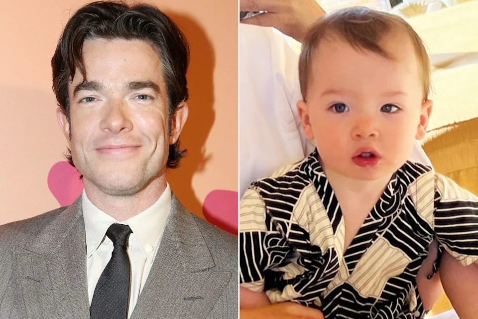 John Mulaney and son MalcomCredit: Bruce Glikas/WireImage; Olivia Munn/Instagram