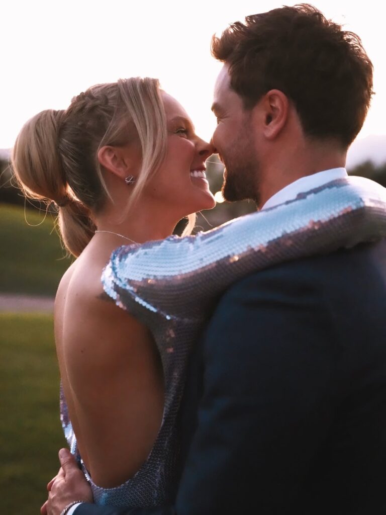 Jojo Siwa and Chris Hughes for her brother's wedding