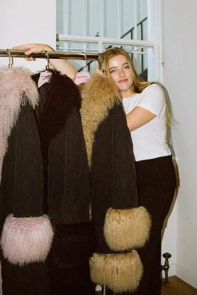 Designer highlight: Charlotte Simone. Everyone favorite outerwear designer. Anya,Dua,Rosalia,Madonna,taylor and Charli are all wearing her coats.