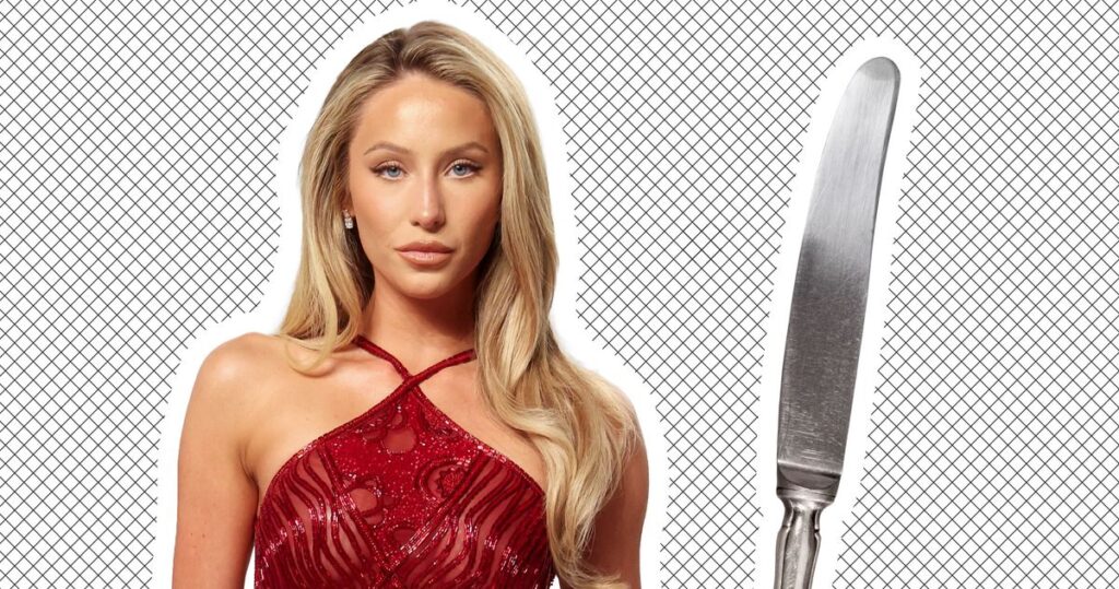 Alix Earle Took a Knife to Her Bob Mackie Oscars Dress