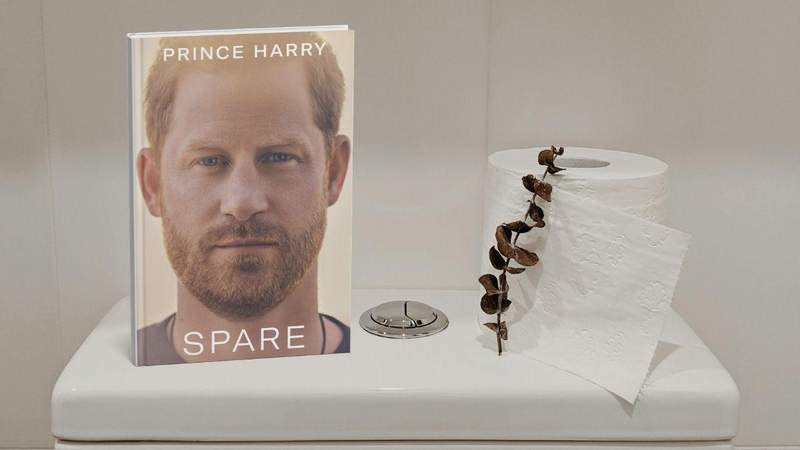 Prince Harry has been mocked over a poll labeling his memoir the 'top toilet book.'PEXELS; MEGA