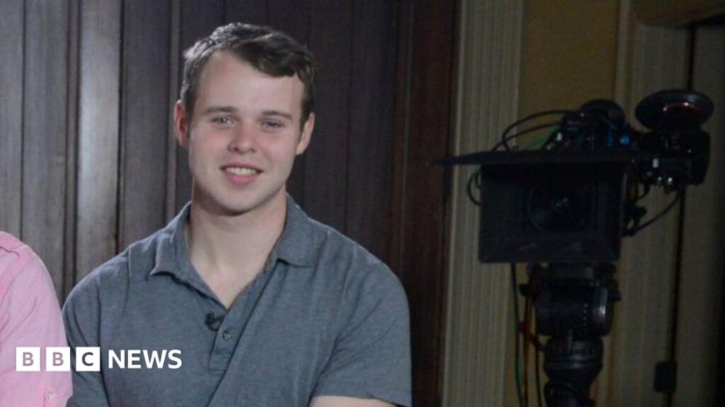 Joseph Duggar sitting in a 2016 interview
