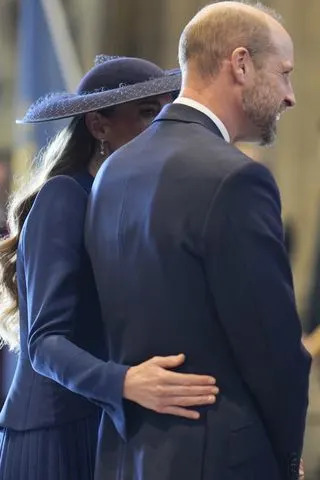 Kate Middleton and Prince William attend the 2026 Commonwealth Day Service at Westminster Abbey on March 9, 2026Credit: Aaron Chown - WPA Pool/Getty