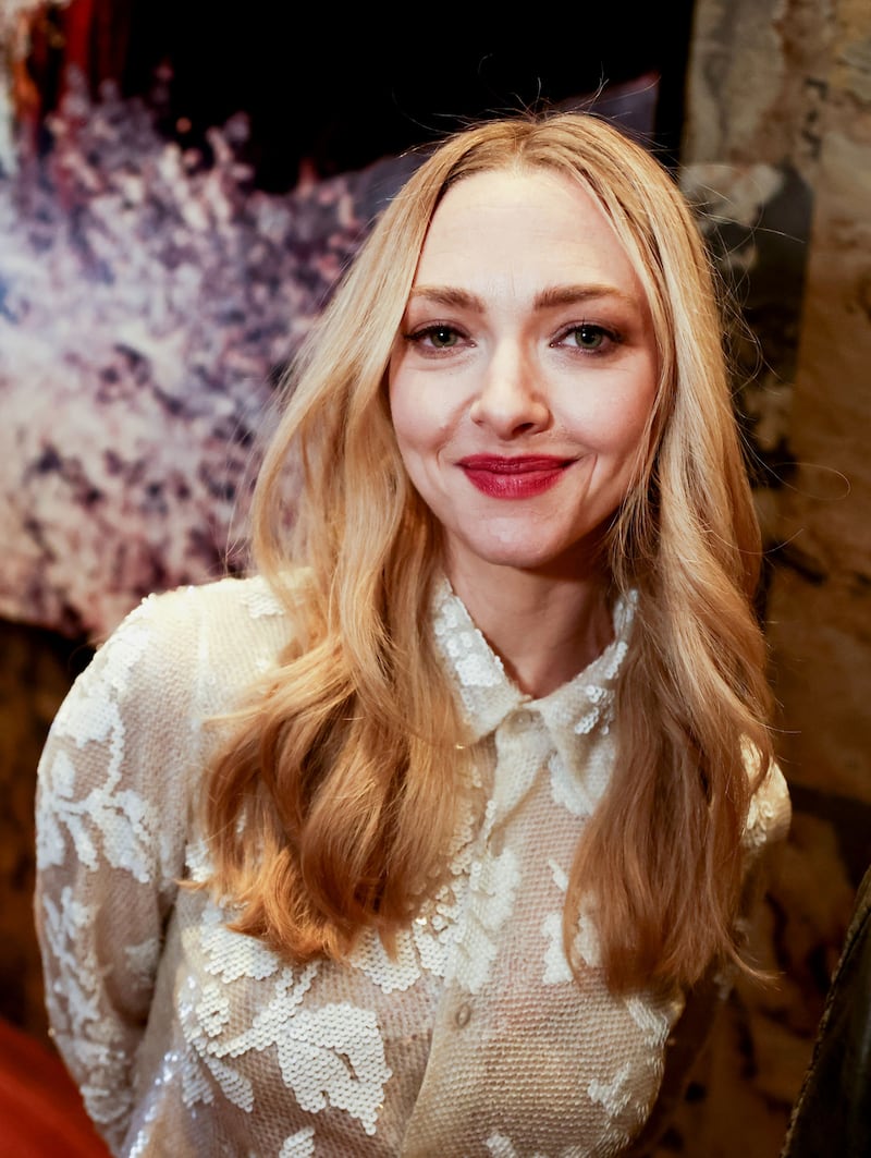 Amanda Seyfried attends the Lionsgate presentation during 2025 CinemaCon at Caesars Palace on April 01, 2025 in Las Vegas, Nevada. (Photo by Greg Doherty/Getty Images for Lionsgate)