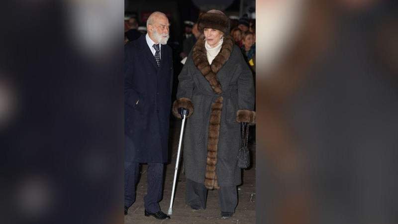 The princess is recovering from a stroke. MEGA