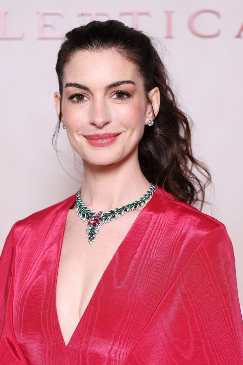Anne Hathaway at the Bulgari Eclettica High Jewelry Event in Milan | March 23, 2026