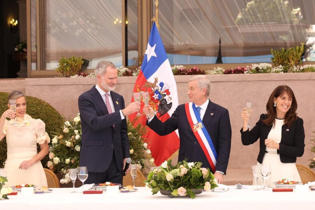 King Felipe VI was present at the events held to mark the inauguration of President José Antonio Kast Rist. March 11, 2026.