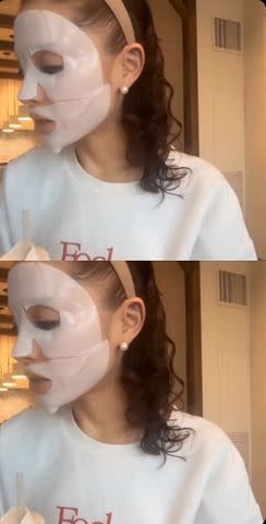 Ariana Grande shows off her natural curls in a makeup-free videoCredit: Instagram/Ariana Grande
