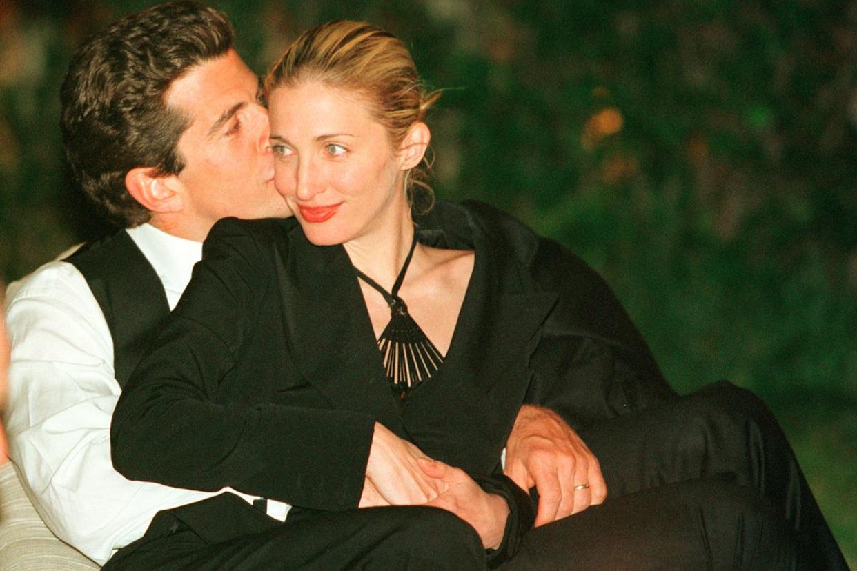 John F. Kennedy Jr. and Carolyn Bessette Kennedy during the White House Correspondents dinner on May 1, 1999 in Washington, D.C.Credit: Tyler Mallory/Getty