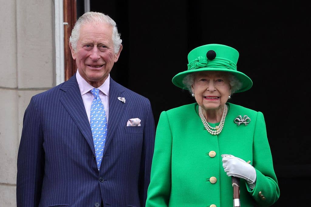 Queen Elizabeth II and Charles