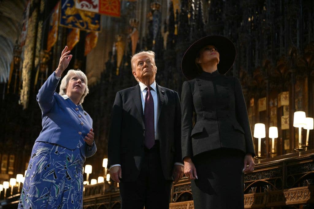 Charlotte Manley welcomed President Donald Trump and US First Lady Melania Trump last year