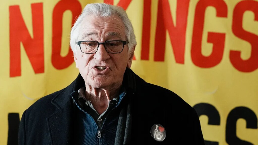 Robert De Niro supports No Kings protests, blasts 'fool' Trump
