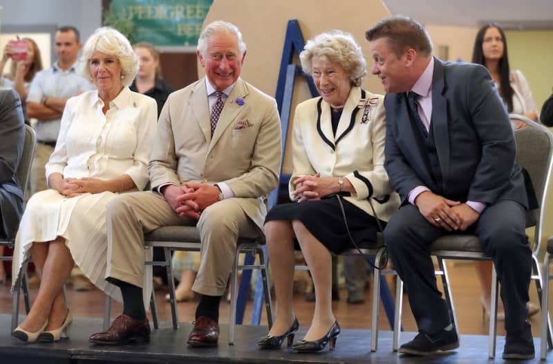 Queen Camilla, King Charles and Dame Sh\u00e2n Legge-Bourke | Source: PA