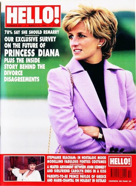 30 years ago: March 9, 1996- 78% say Diana should remarry. 30 years ago: March 9, 1996- 78% say Diana should remarry.