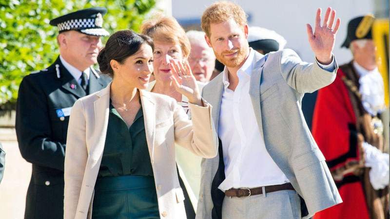 Prince Harry and Meghan Markle undertook a two-day visit to Jordan.MEGA