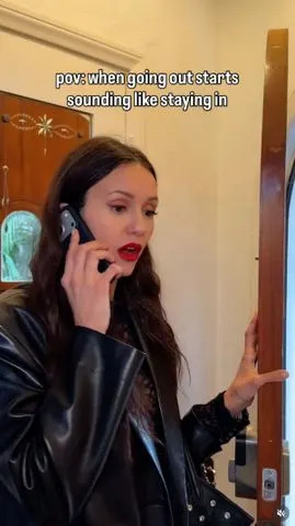 Nina Dobrev gives a sneak peek inside her life at home in a relatable Instagram video about canceling plans.Credit: Nina Dobrev/Instagram