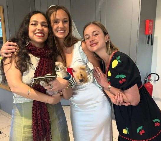 She is the granddaughter of the Duke of Kent. Picture: @marinacwin