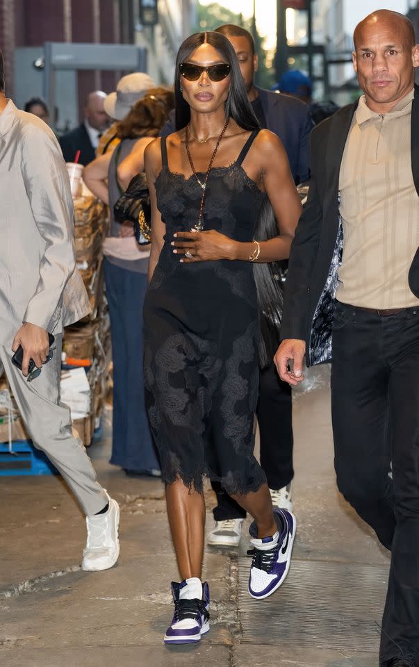 Naomi Campbell arriving to Victoria's Secret's celebration of The Tour '23 on September 06, 2023 in New York City.Credit: Gilbert Carrasquillo / GC Images / Getty Images