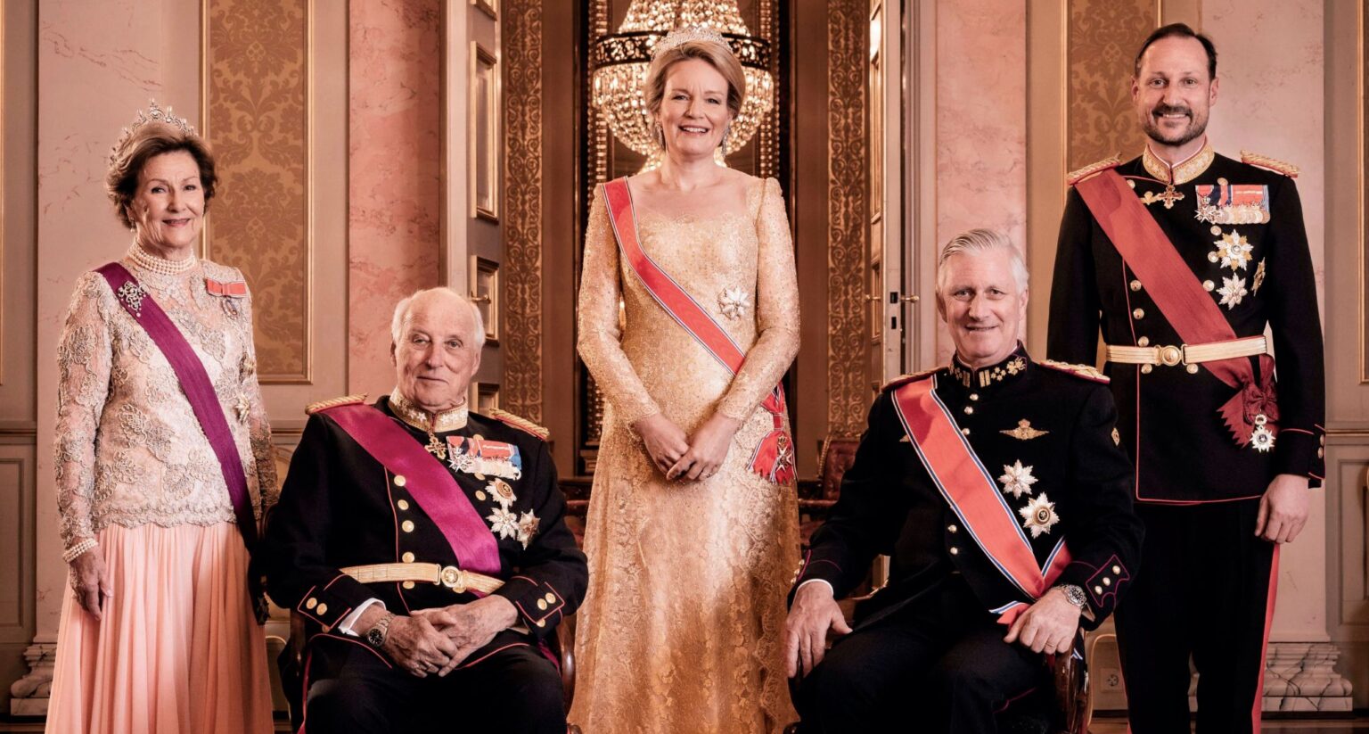 Queen Sonja and Queen Mathilde Dazzle in Historic Tiaras