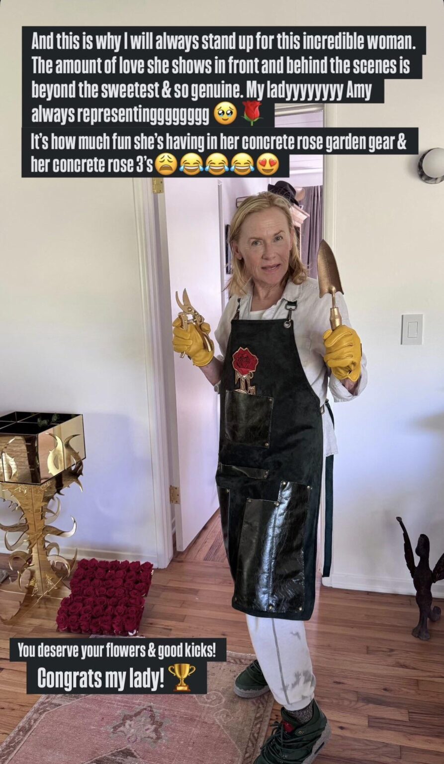 Teyana Taylor celebrates Amy Madigan’s Oscar win