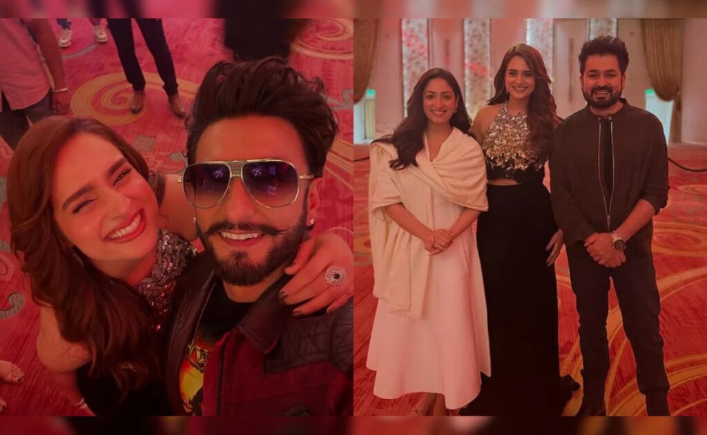 Ayesha Khan Poses With Ranveer Singh, Aditya Dhar And Yami Gautam In Viral Dhurandhar 2 After-Party Pics Ayesha Khan Poses With Ranveer Singh, Aditya Dhar And Yami Gautam In Viral Dhurandhar 2 After-Party Pics