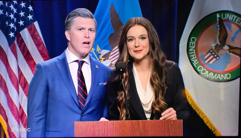SNL’s Pete Hegseth & Kristi Noem Cold Open Skewers  DHS Boss’ Pink-Slipping: “I Didn’t Get Fired, I Self-Deported”